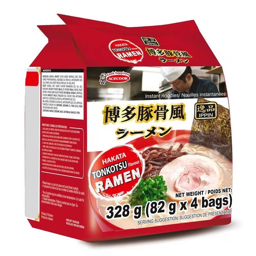 ACECOOK IPPIN Hakata Tonkotsu Ramen 328g 