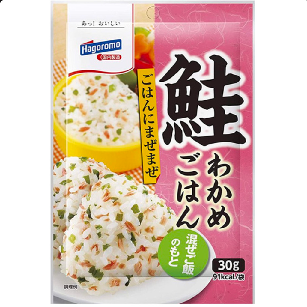 Wakame Seaweed Mixed Rice Salmon 30g