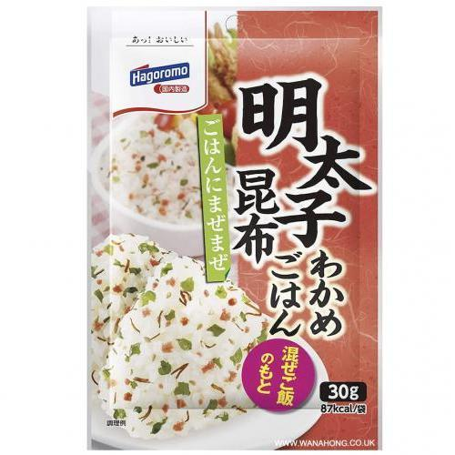 Wakame Seaweed Mixed Rice Salmon 30g