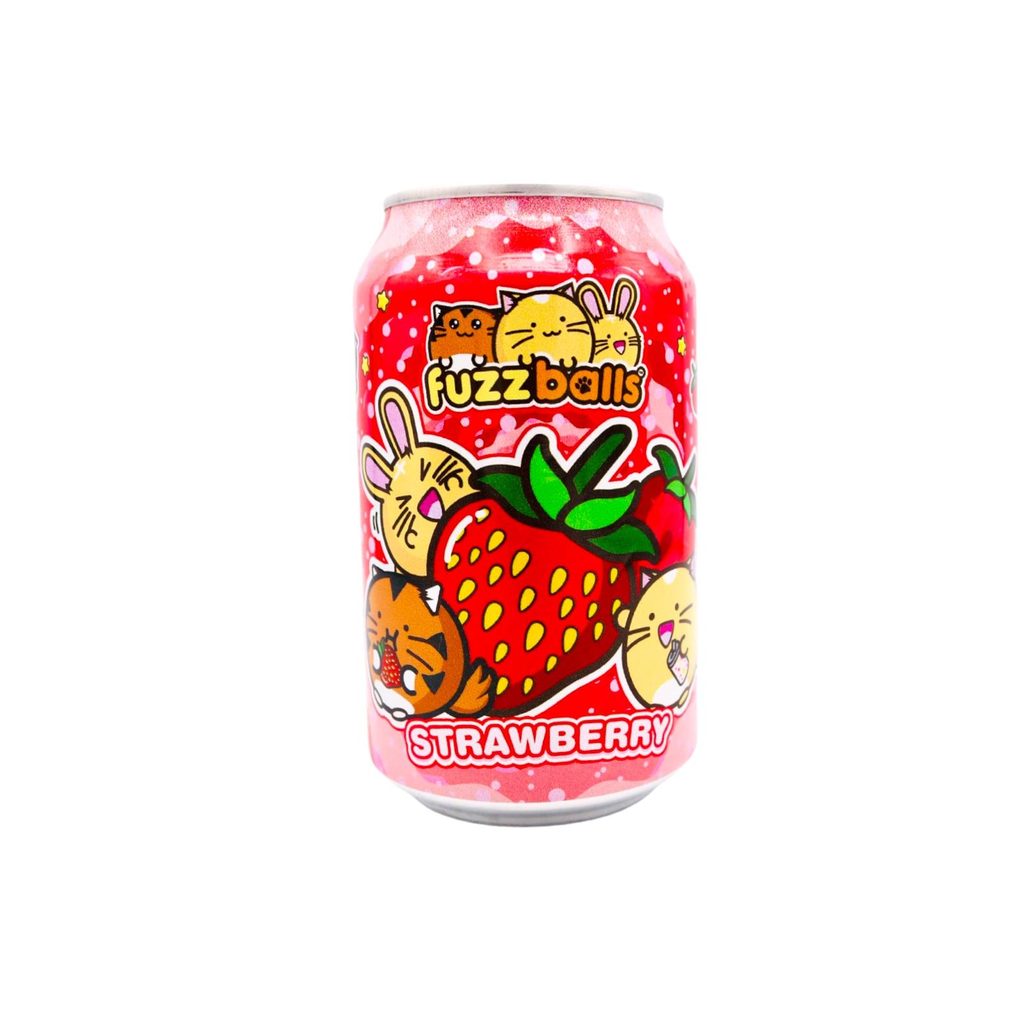 Kawaji Fuzzballs Strawberry Flav Soda 330ml