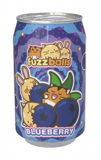 Kawaji Fuzzballs Blueberry Flav Soda 330ml