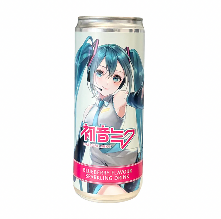 初音未来蓝莓味苏打水330ml