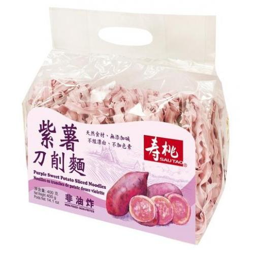 ST Sliced Noodles - Purple Sweet Potato Flavour 400g