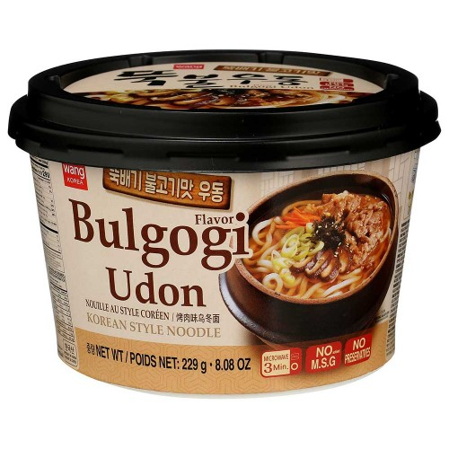 WANG Bulgogi Udon Noodle Soup 229g