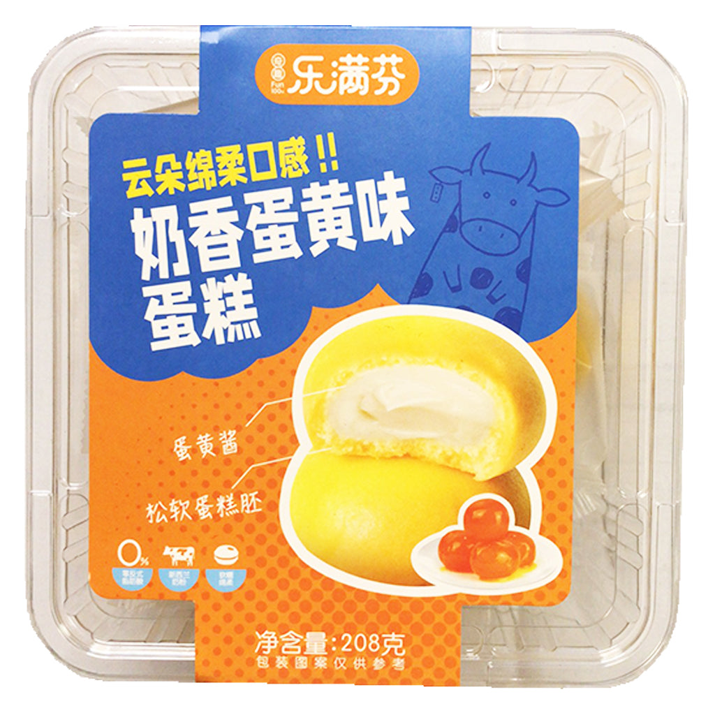 QQY Egg Yolk Flavor Cake 208g