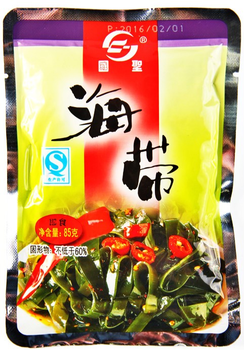 Guo Sheng Brand Preserved Seaweed 85g