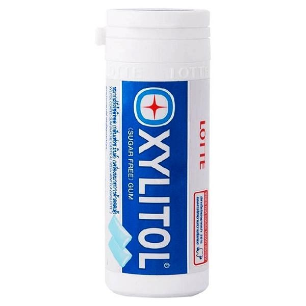 Lotte Xylitol Sugar Free Chewing Gum fresh Mint Flavour 29g