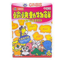 GINBIS  DREAM ANIMALS banana FLAVOUR37g