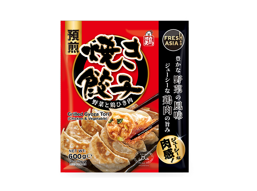 F&A Grilled Gyoza Tori (Chicken & Vegetable) 600g