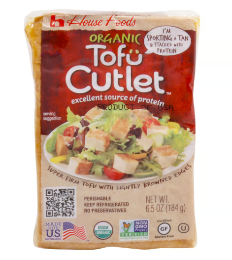 Blouse Foods Organic Tofu Cutlet 184g