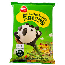 SQ Red Bean Bun Panda Shape 180g