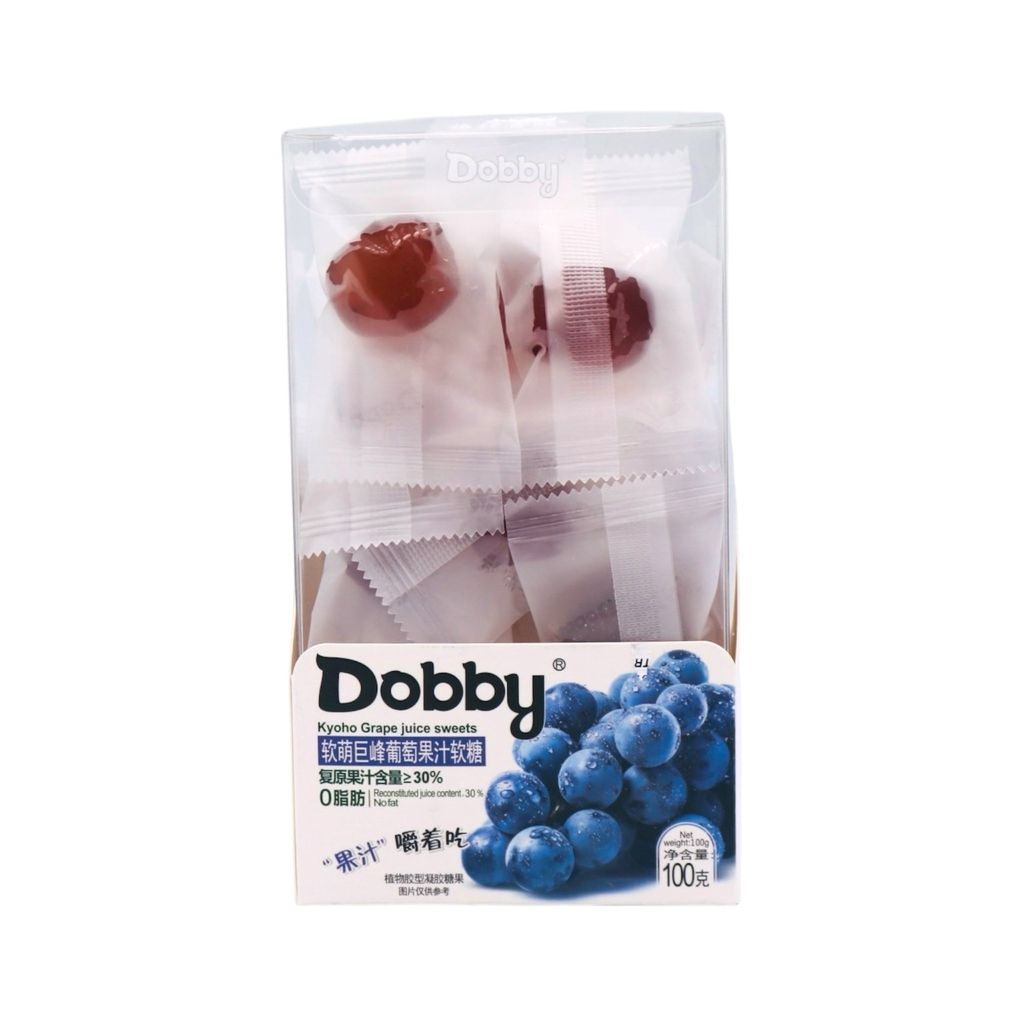哆比爆浆软糖葡萄味100g