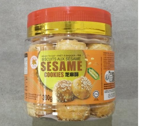 金百合芝麻酥300g