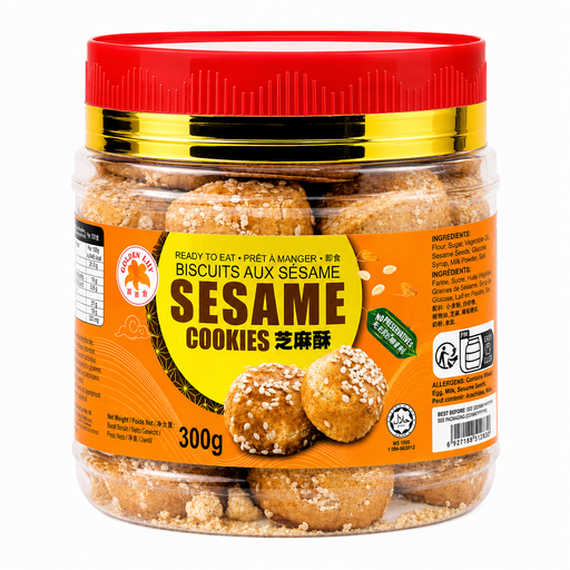 Golden Lily Sesame Cookies 300g