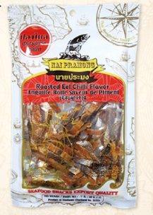 NAIPRAMONG烤鳗鱼片辣味40g