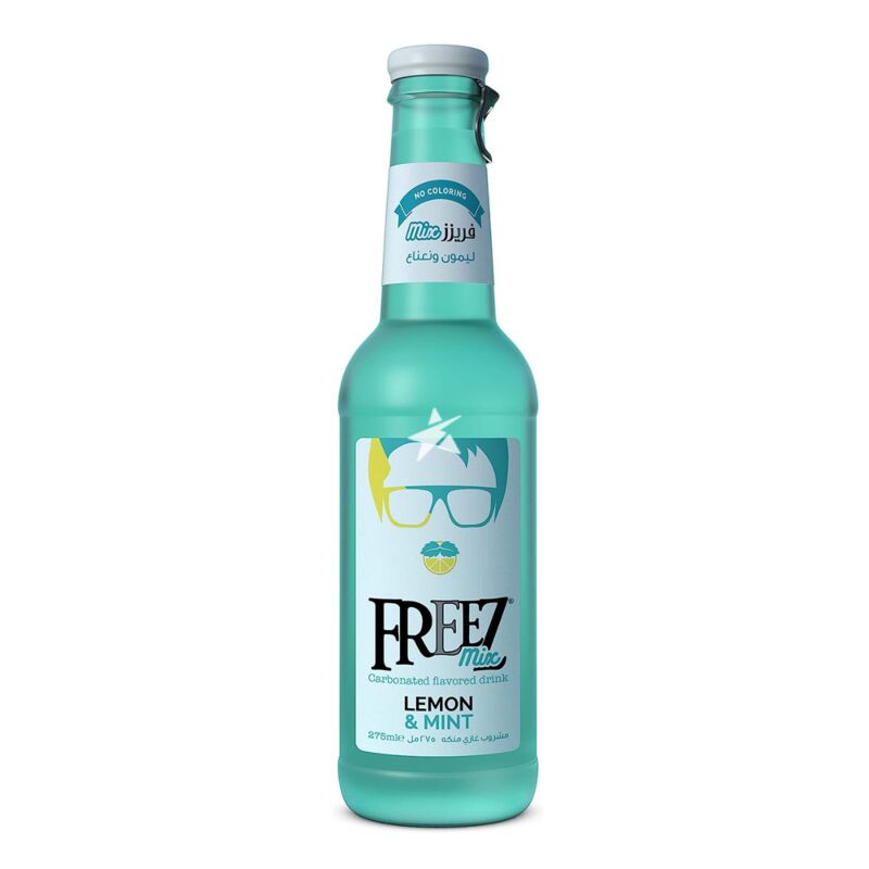 Freez Mix气泡饮料柠檬薄荷味275ml