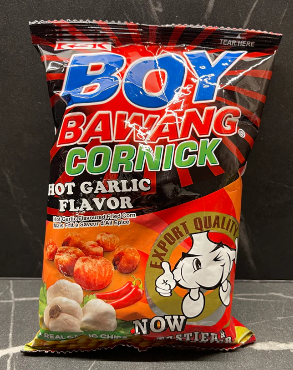 BOY BAWANG Cornick Hot Garlic 90g