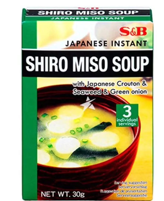S&B Instant Shiro Miso Soup 30g