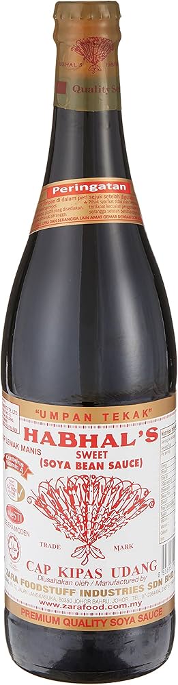 HABHAL'S Kicap Manis - Sweet Soy Sauce 645ml