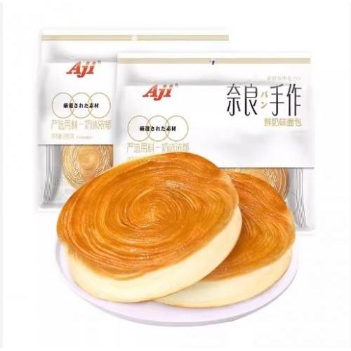 Aji奈良手作面包鲜奶味380G