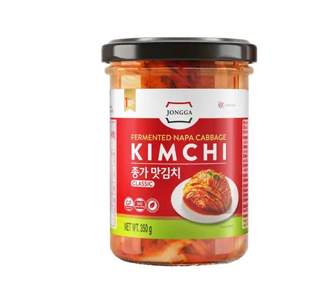 JONGGA Classic Kimchi Glass Jar 350G