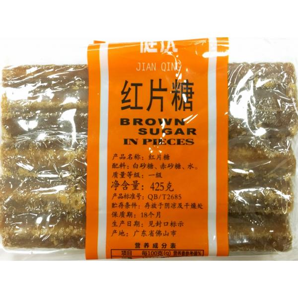 JIANG QING Brown Sugar In Pieces 425g