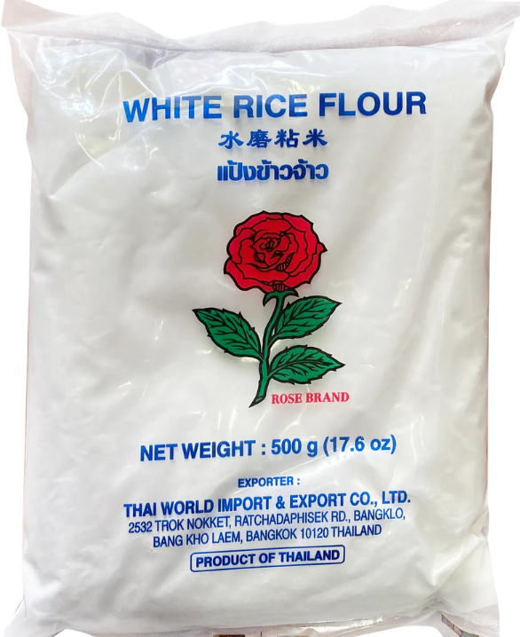 Rose White Rice Flour 500g