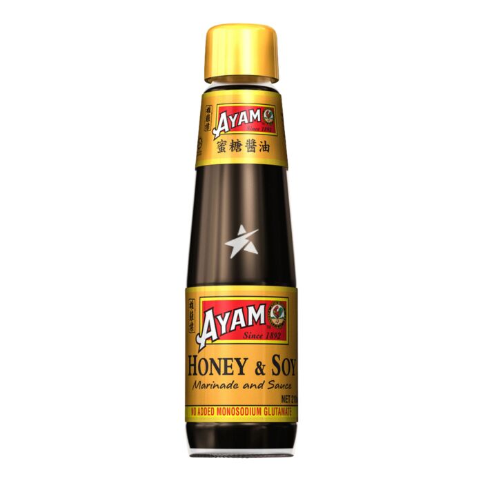 AYAM Honey & Soy Marinade Sauce 210ml
