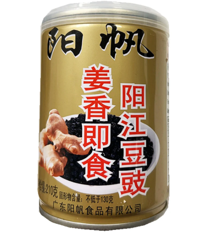 阳帆姜香即食豆豉210g