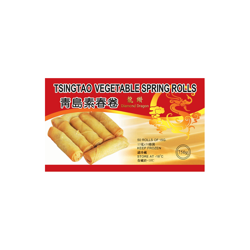 OH Tsing Tao Veg Spring Roll 750g