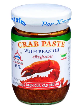 Por Kwan Crab Paste With Bean Oil 200g