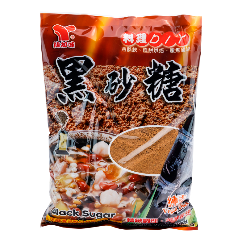 台湾仙知味黑砂糖500g