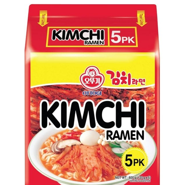 OTTOGI Kimchi Ramen Multipack 