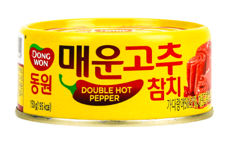 DONGWON Canned Pepper Tuna Spicy 150G
