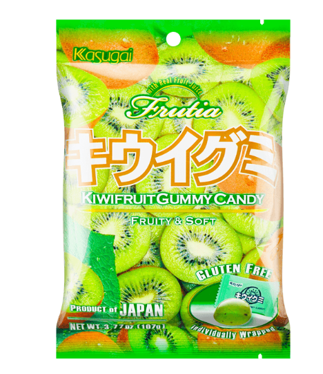 KASUGAI Kiwifruit Gummy Candy 107G