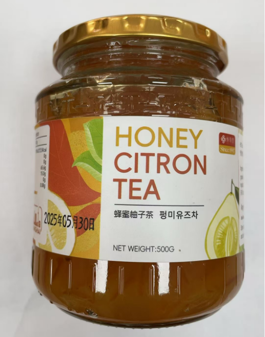 恒寿堂蜜蜂柚子茶500g