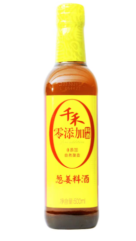 千禾零添加葱姜料酒500ml