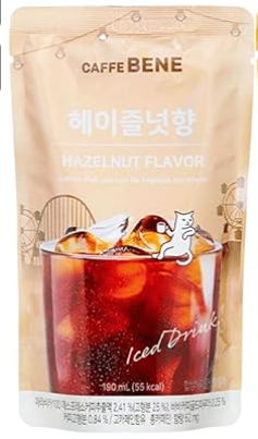 Hazelnut Flavoured Coffee Pouch 190ML