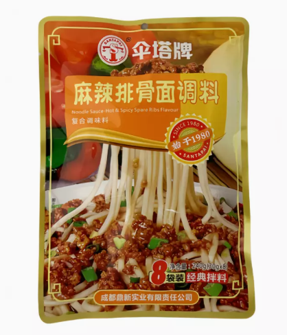 ST noodle Sauce-Hot & spicy Spare Ribs Flavour (30g*8)