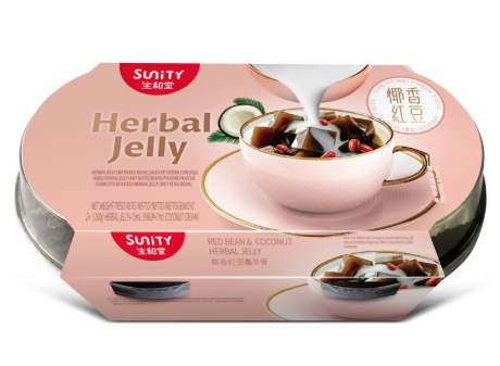 生和堂龟苓膏-椰香红豆444G