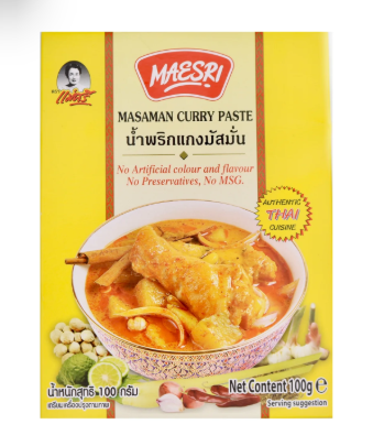 MAERAI Masaman Curry Paste 100G