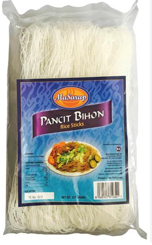 MaSarap Rice Sticks (Bihon) 227G
