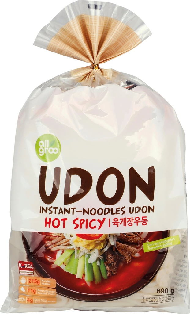 ALLGROO Udon Hot Spicy 690G