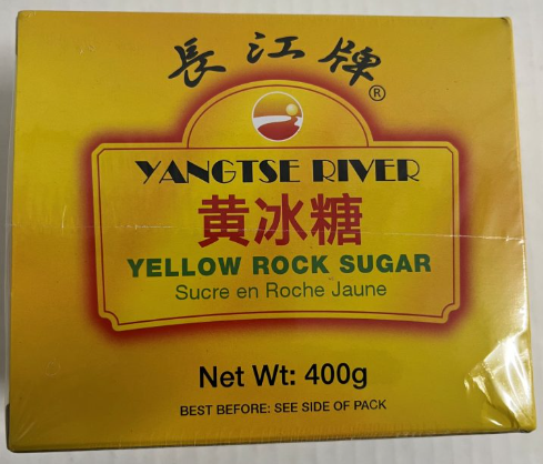 YANGTSE RIVER Yellow Rock Sugar 400G