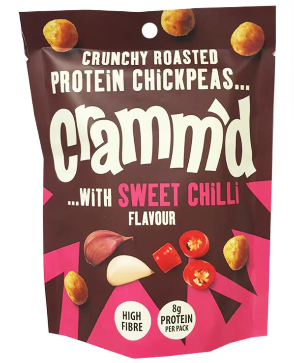 CRAMMD Chick Peas Sweet Chilli Flavour 50G