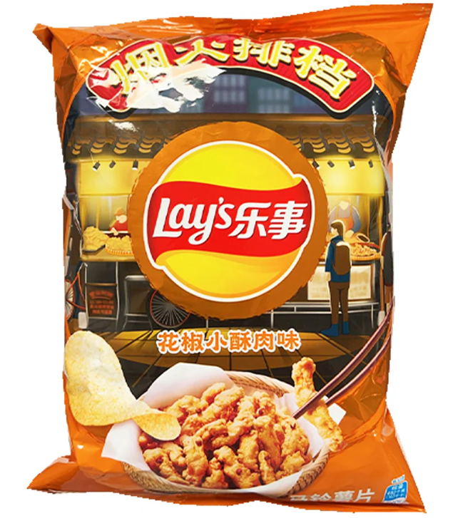 乐事薯片花椒小酥肉味70G
