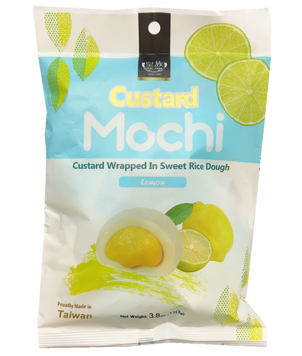 RY custard mochi lemon 110g