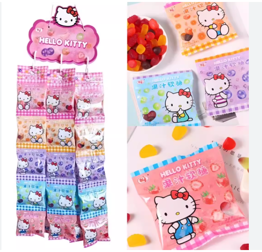 BAIJI GUMMY SWEETS MIXED FRUIT FLAVOUR 18g