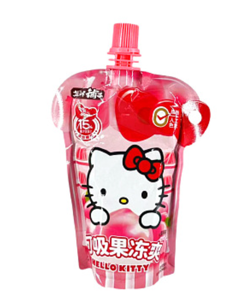 蒟蒻满分可吸果冻爽水蜜桃味125g