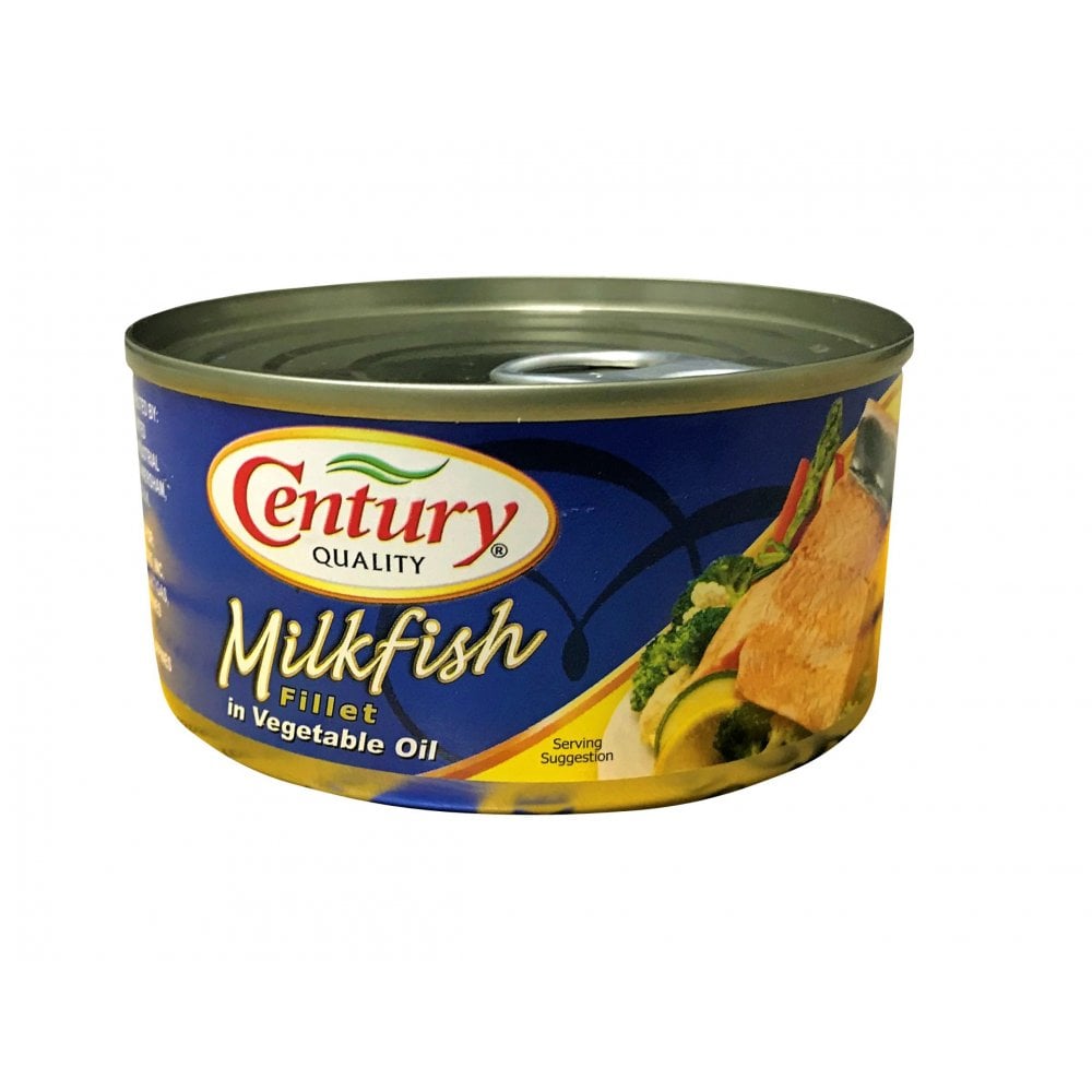 CENTURY Milkfish Fillet in Vegetable Oil 184g